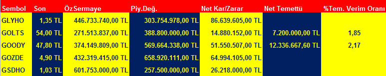 BİST 100'ün temettü verimlilik oranı