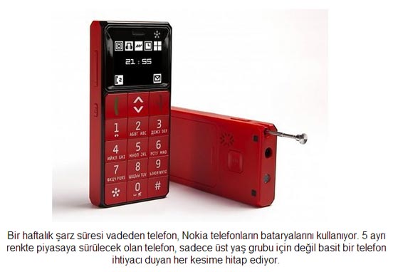 Ruslardan nineler için telefon