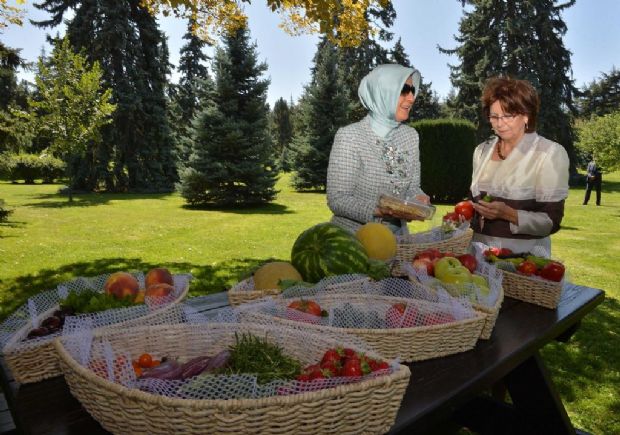 Çankaya Köşkü'nün yeni bahçesi