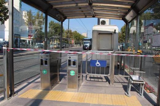 
İstanbul'da tramvay durdu