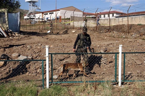 18 PKK'lı firarın kaçtığı cezaevinden görüntüler