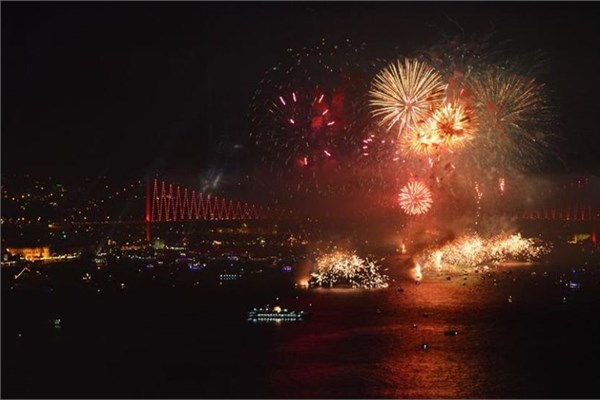 Boğaz'da görsel şölen