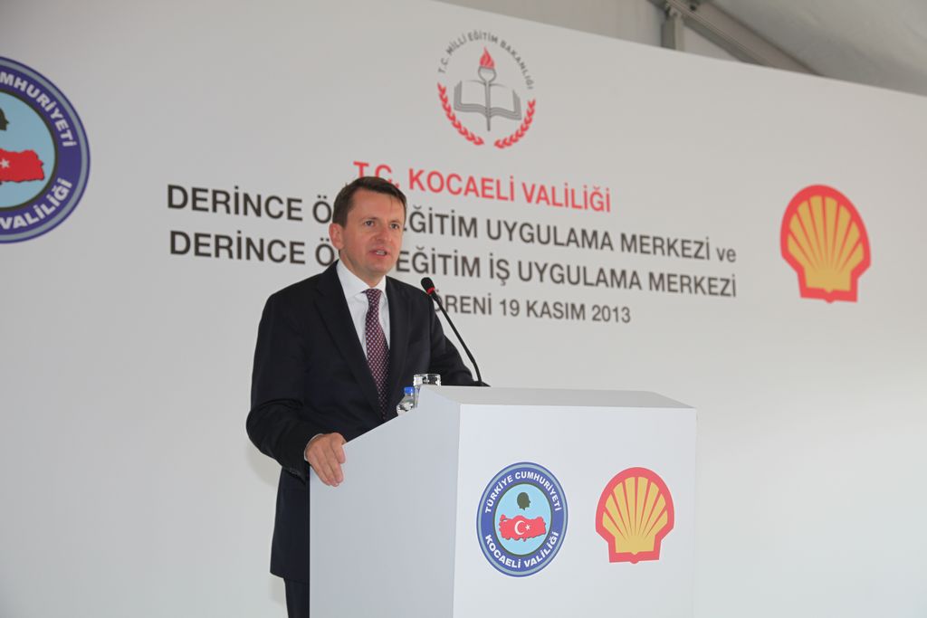 Shell’in okul açılışı 