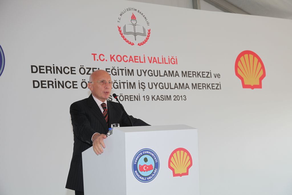 Shell’in okul açılışı 