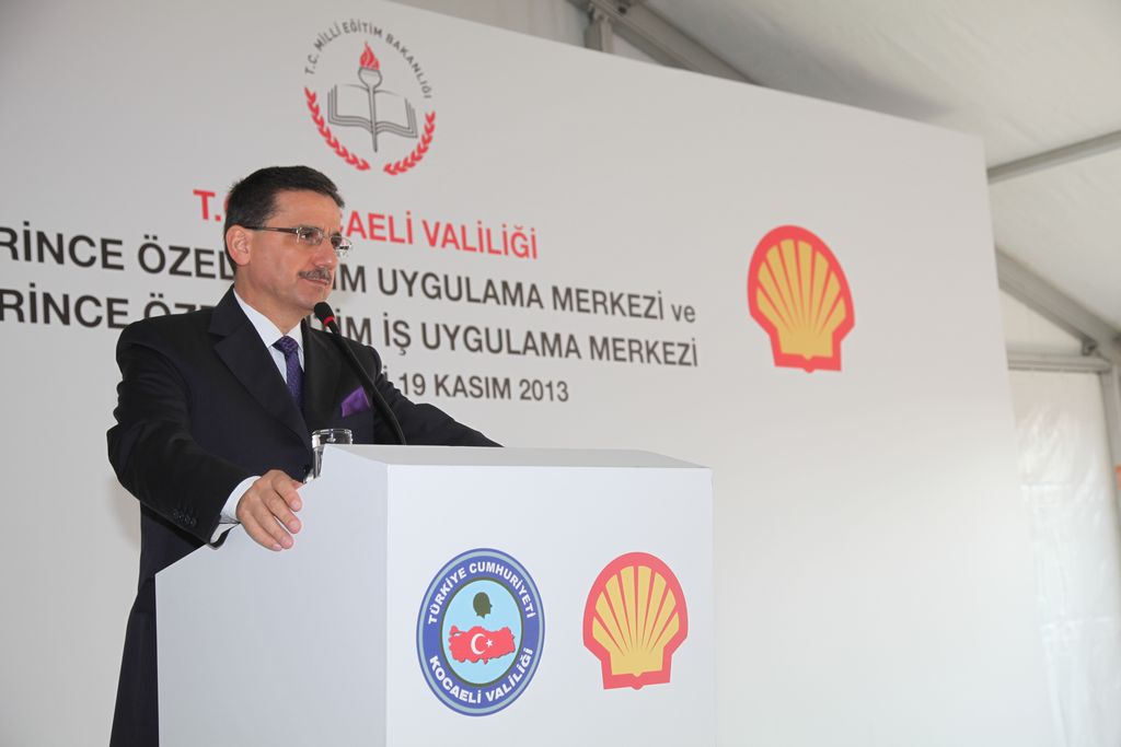 Shell’in okul açılışı 