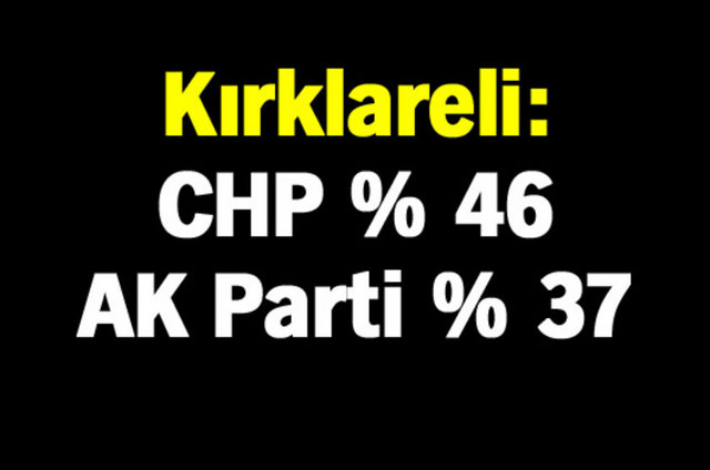 51 ilde hangi parti kazanacak?