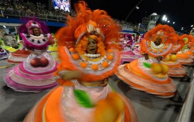 İşte dört gözle beklenen Rio Karnavalı 
