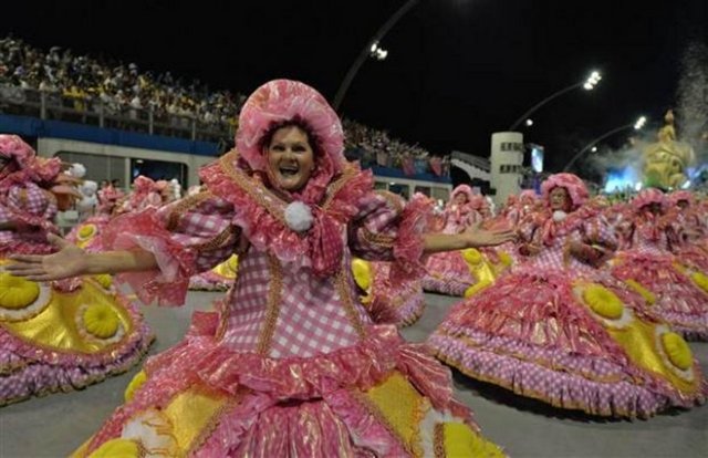 İşte dört gözle beklenen Rio Karnavalı 
