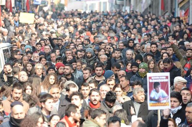 İstanbul Berkin Elvan'ı böyle uğurluyor