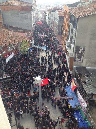 İstanbul Berkin Elvan'ı böyle uğurluyor