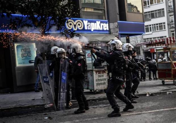 İstanbul'da müdahale sonrası korkunç izdiham