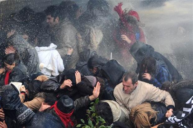 İstanbul'da müdahale sonrası korkunç izdiham