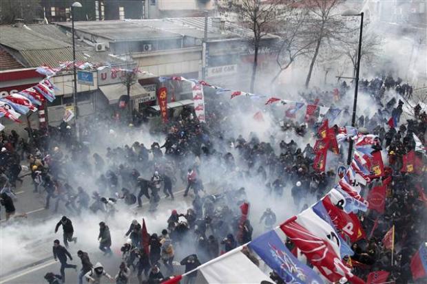 İstanbul'da müdahale sonrası korkunç izdiham