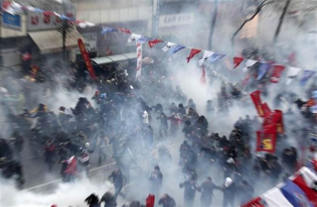 İstanbul'da müdahale sonrası korkunç izdiham