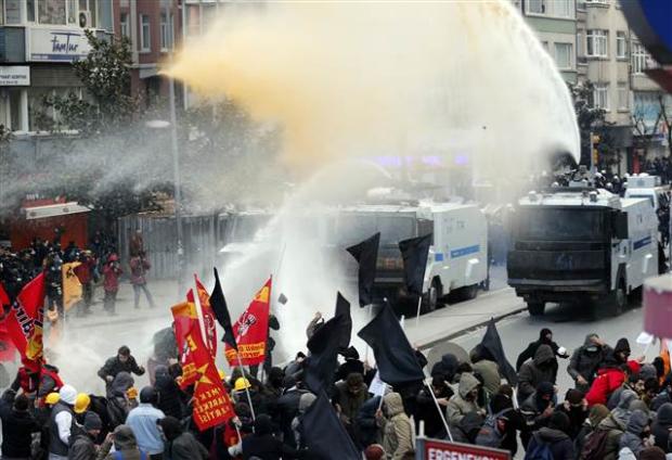 İstanbul'da müdahale sonrası korkunç izdiham