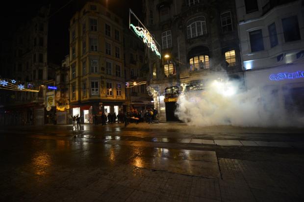 İstanbul'da müdahale sonrası korkunç izdiham