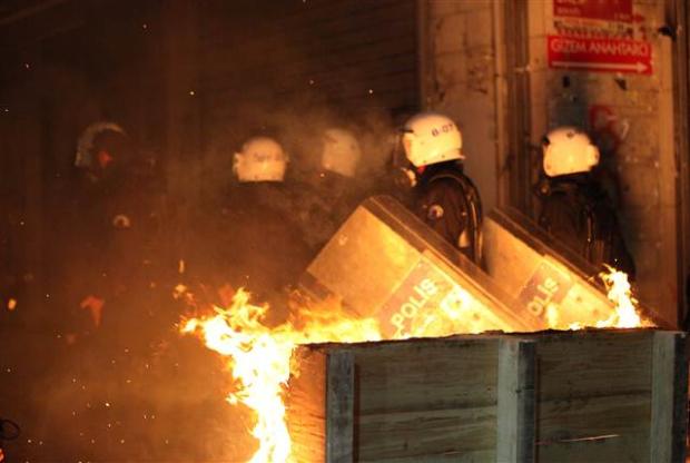 İstanbul'da müdahale sonrası korkunç izdiham