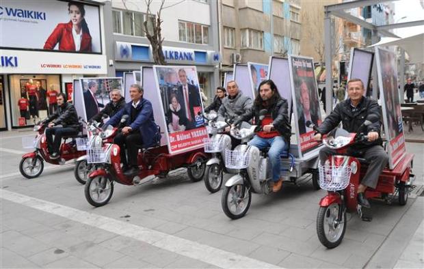 Seçimlerde adayların ilginç seçim çalışmalarI