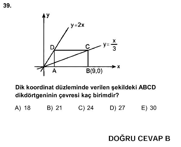 2014 YGS soru ve cevapları