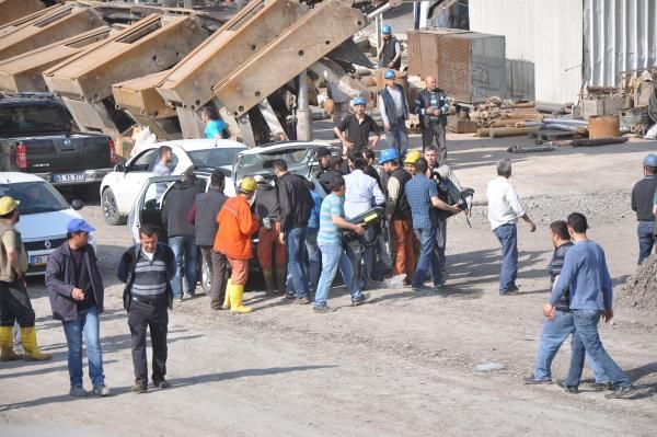 Soma'da maden ocağında yangın 