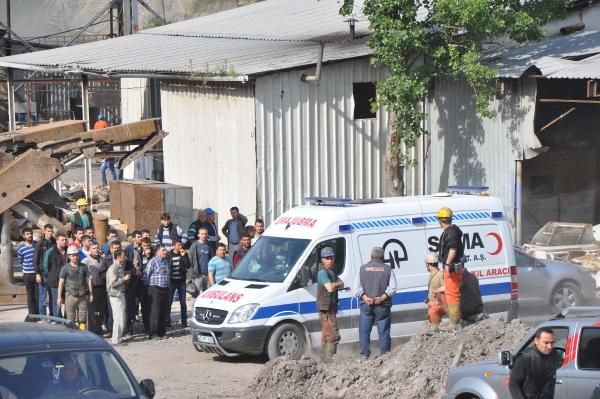 Soma'da maden ocağında yangın 