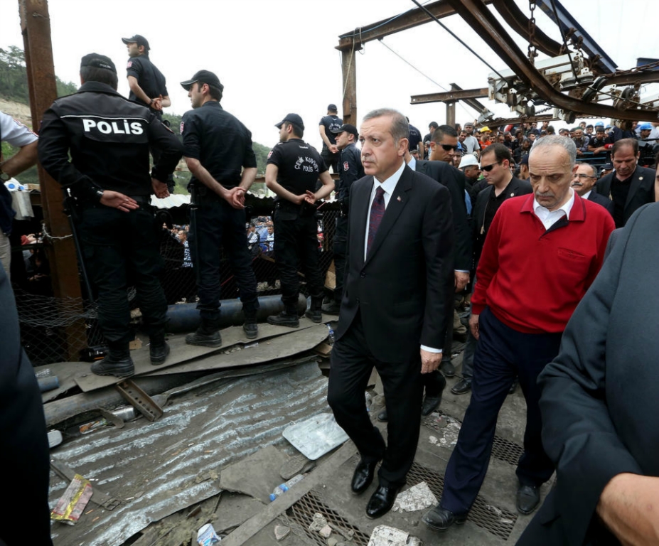 Başbakan Recep Tayyip Erdoğan Soma'da