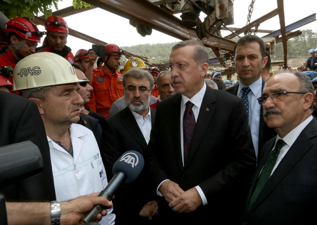 Başbakan Recep Tayyip Erdoğan Soma'da