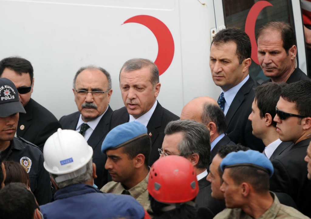 Başbakan Recep Tayyip Erdoğan Soma'da