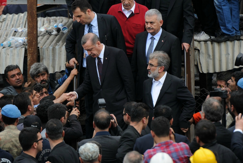 Başbakan Recep Tayyip Erdoğan Soma'da