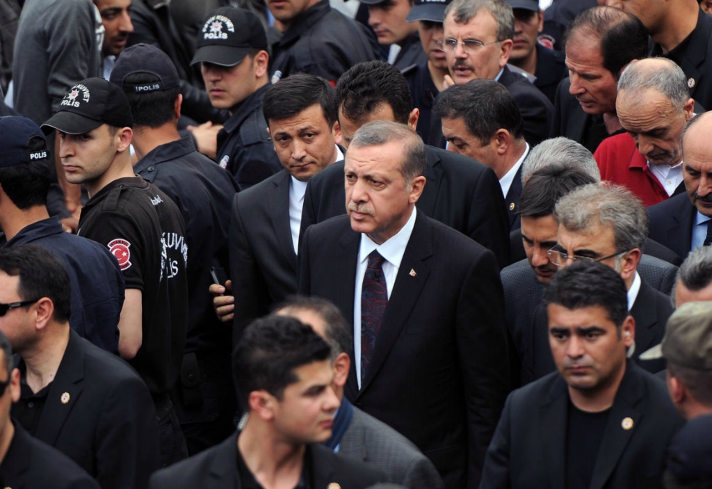 Başbakan Recep Tayyip Erdoğan Soma'da