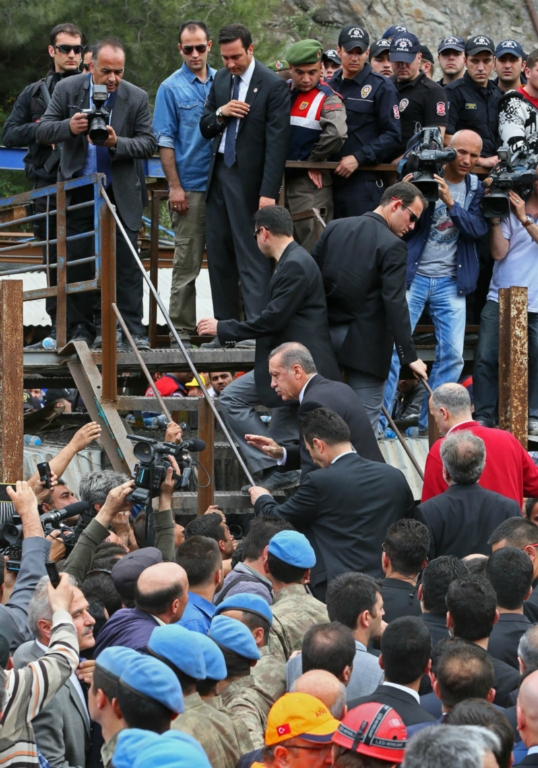 Başbakan Recep Tayyip Erdoğan Soma'da