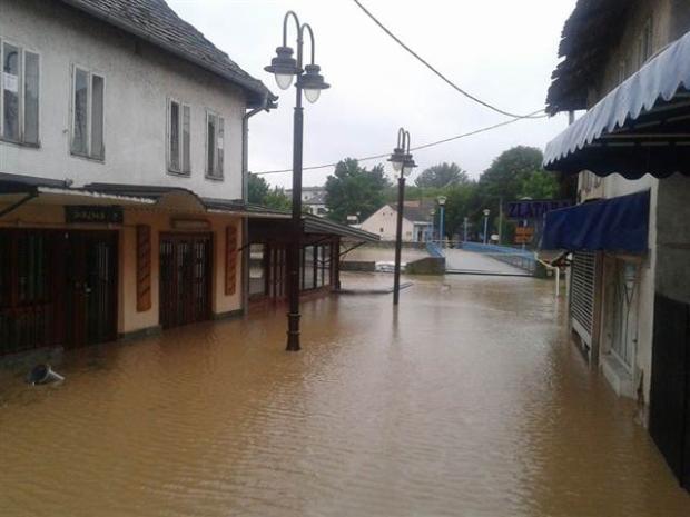 Bosna Hersek'teki sel felaketi