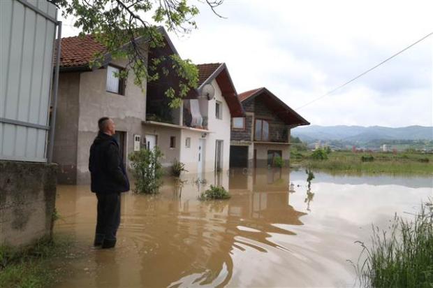 Bosna Hersek'teki sel felaketi