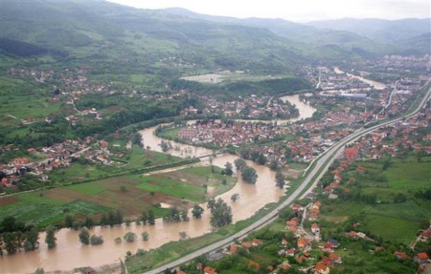 Bosna Hersek'teki sel felaketi