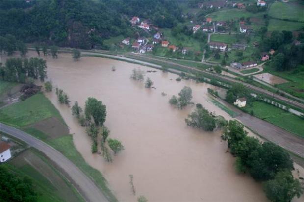 Bosna Hersek'teki sel felaketi