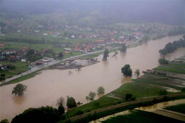 Bosna Hersek'teki sel felaketi