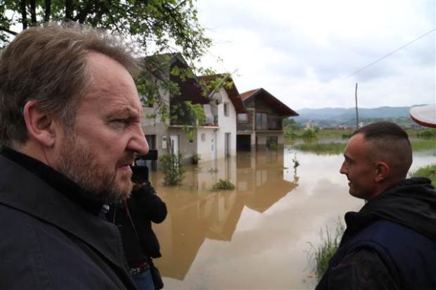 Bosna Hersek'teki sel felaketi