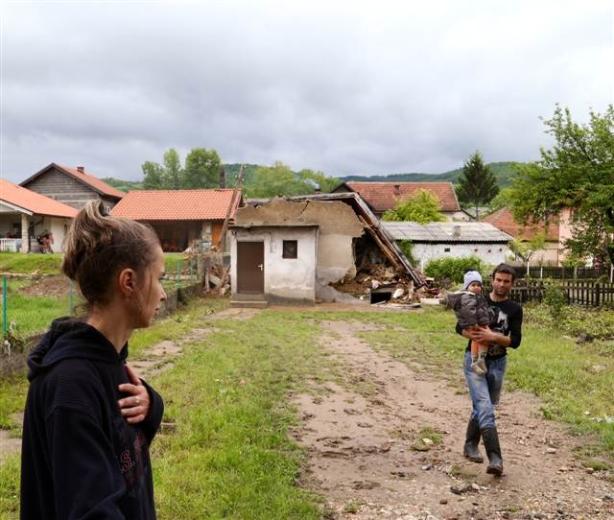 Bosna Hersek'teki sel felaketi