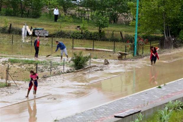 Bosna Hersek'teki sel felaketi