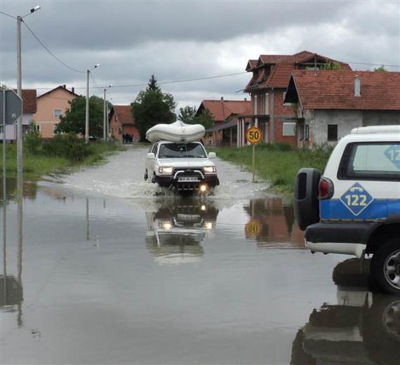 Bosna Hersek'teki sel felaketi