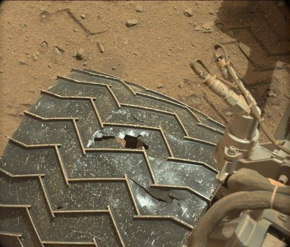 Curiosity'nin sıradışı Mars fotoğrafları
