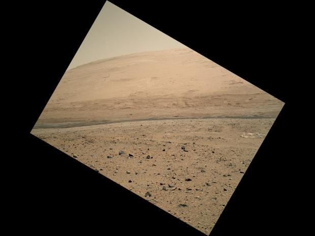 Curiosity'nin sıradışı Mars fotoğrafları
