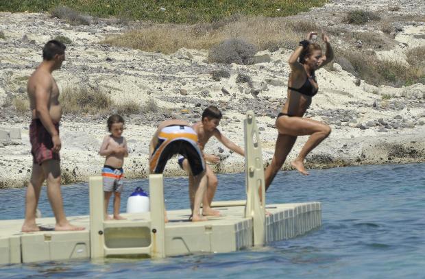 Ivana Sert ve Sinan Akıman'ın Romantik Anları