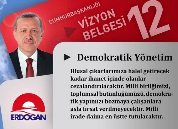 İşte Erdoğan'ın madde madde vizyon belgeleri 