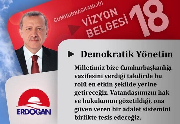 İşte Erdoğan'ın madde madde vizyon belgeleri 