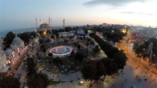 Ramazan'da Sultanahmet
