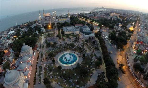 Ramazan'da Sultanahmet
