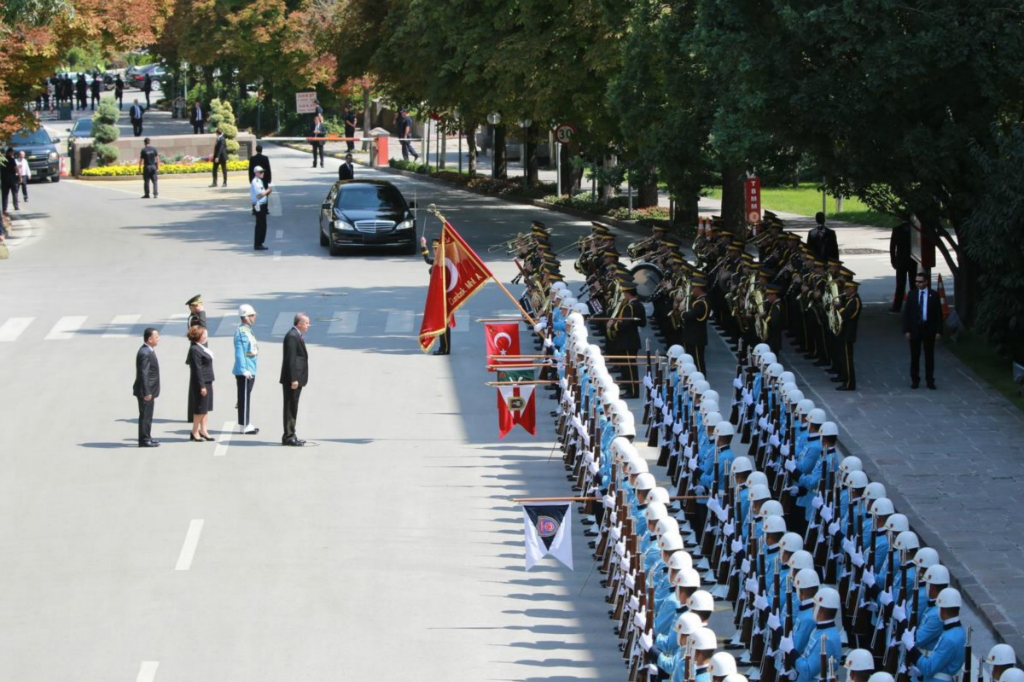 Cumhurbaşkanı Erdoğan'ın ant içme töreni