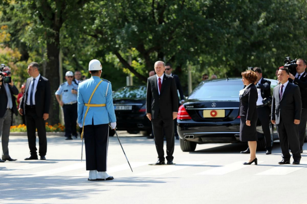 Cumhurbaşkanı Erdoğan'ın ant içme töreni