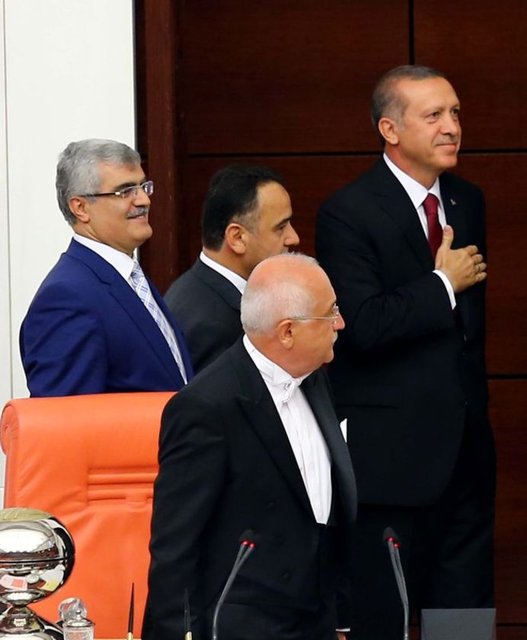 Cumhurbaşkanı Erdoğan'ın ant içme töreni